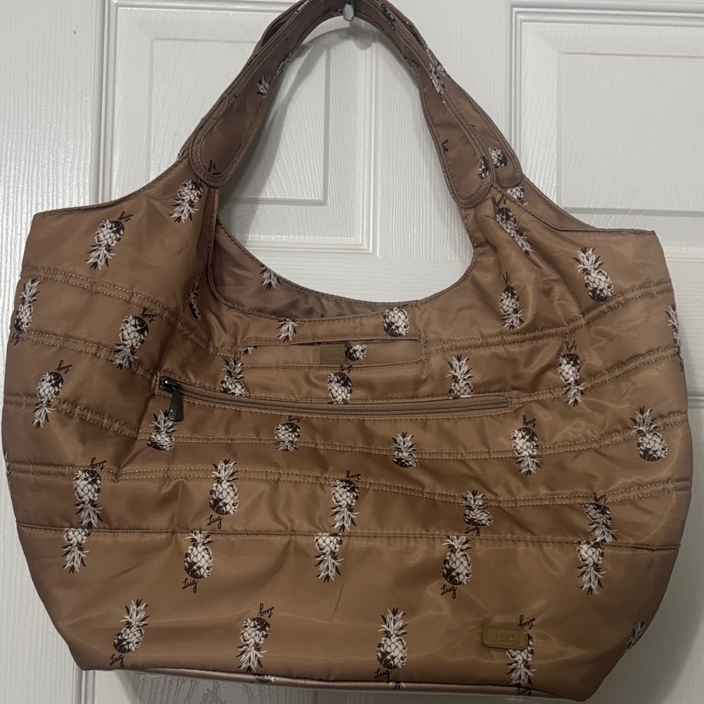 Lug Gondola in Pineapple Gold Patterned Women's Bag